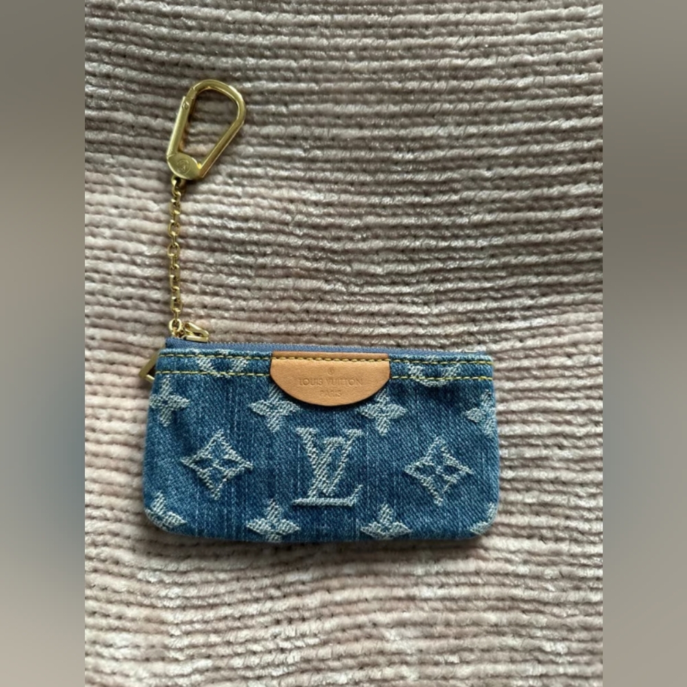 Louis Vuitton Denim Key Holder